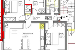 Appartement Grundriss