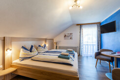 Schlafzimmer App. Himmelblau