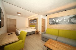 Schlafzimmer Appartement Ignaz