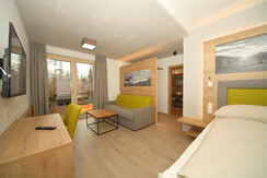 Schlafzimmer Appartement Ignaz