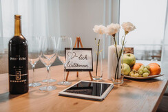 Hochwurzen Tisch Detail