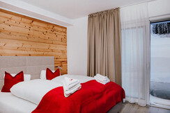 Hochwurzen Schlafzimmer Ausgang Terrasse Aussicht