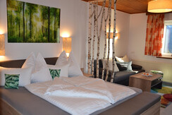 (1) Alpenblick_Appartement Ramsau_Schlafzimmer