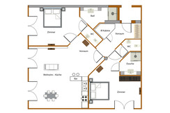 Appartement Harti - Nummer 2