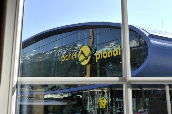 Ausblick auf den Zielhang der Planai