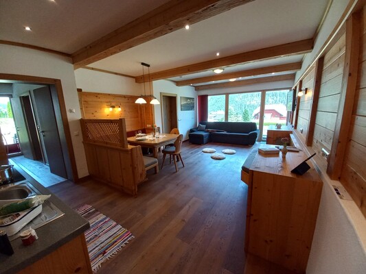 Apartment Gipfelsturm - Kufstein_Wohn Essbereich