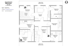 Appartement Meissnitzer - 1. OG - Skizze