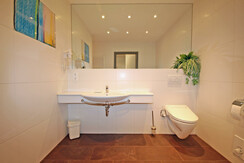 Green - Bathroom with shower and toilet