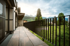Top 7 - East-side balcony with fantastic mountain views