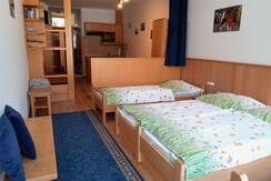 Schlaf- und Wohnbereich