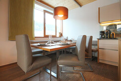 Appartement Licht Küche und Essbereich