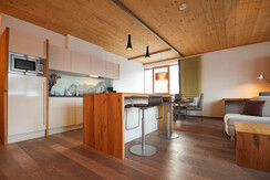 Appartement Sonne offener Wohnbereich