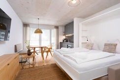 BASE 2.02| gemütliches Bett bereit für die Nacht