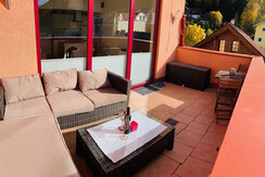 Balkon_Berg.Welt Appartement Schladming Dachstein