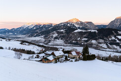 Winterbild Vogelperspektive