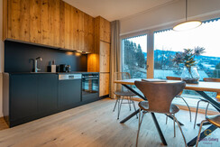 Spacious living room at apartment TWO
