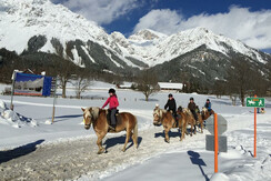 Pferde reiten im Ramsau