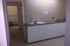 Geschirr und Wäsche Möglichkeit