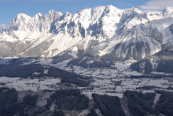 Ausblick Dachstein von Planai