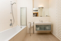 Bathroom with bath tub