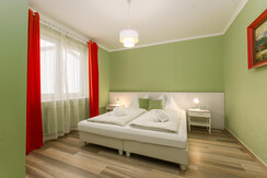 Centro Penthouse - bedroom 2 with double. or single bed