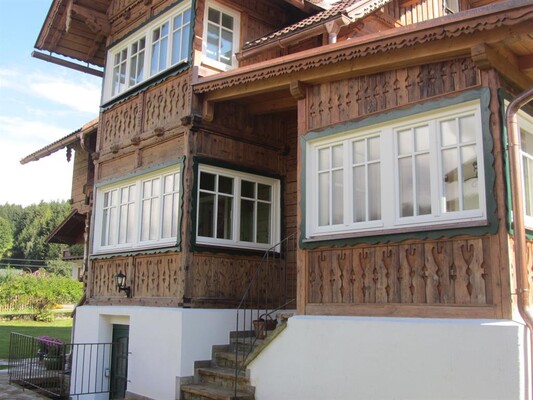 Chalet Hoamatl - Eingang Zubau