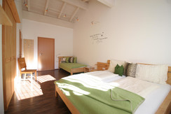 Jedes Zimmer mit eigenen Bad und WC