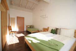 jedes Zimmer mit TV und W-Lan