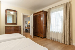 Bedroom 1 with double bed