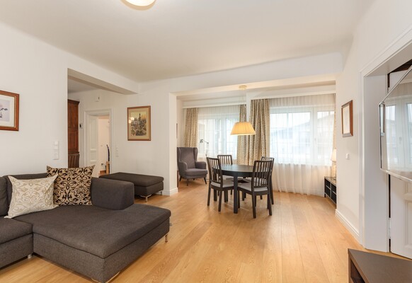 Living and dining area