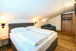 Club House Top 2 - Bedroom with double bed