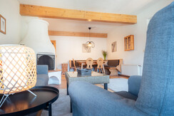 Top 3 living area with fireplace