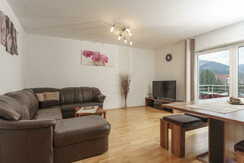 Open Living and dining area