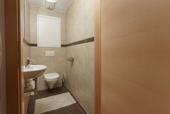 Toilet with wash basin