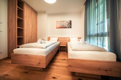 Single bed or double bed possible