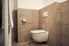 main bathroom with wc