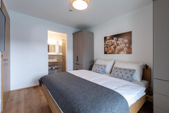 Second bedroom with high quality double bed