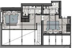 Grundriss Dachgeschoss Mademoiselle Celina