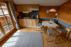 Kitchen with dining area