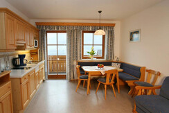 Appartement Küche und Wohnraum