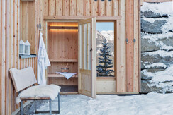 Eigene Sauna im Freien