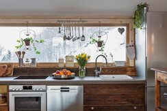 Top ausgestattete Wohnküche