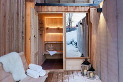 Eigene Sauna von Wohnung Nr. 7