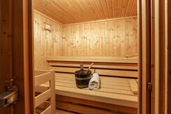 Innenbereich Sauna