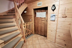 Vorraum in der gemütlichen Hinterhabneralm