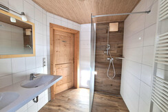 Das Badezimmer in der Hinterhabneralm (2)
