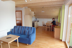 App Dachstein Wohn- Küchenbereich