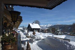 Die Terrasse im Winter
