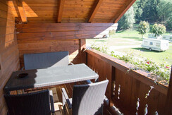 Gemütlich am Balkon