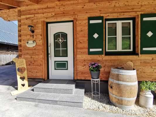 Brücklerhof Außenansicht Eingang